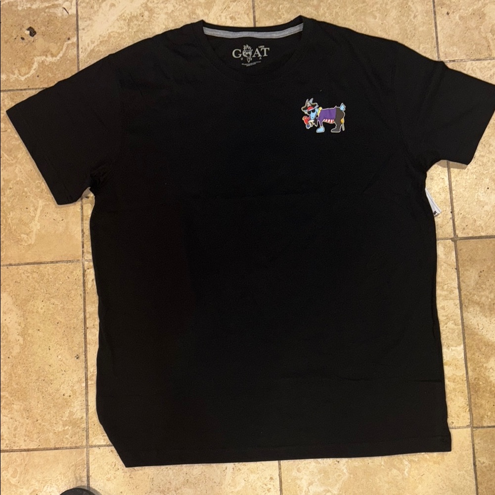 Black Short Sleeve Graphic Tee